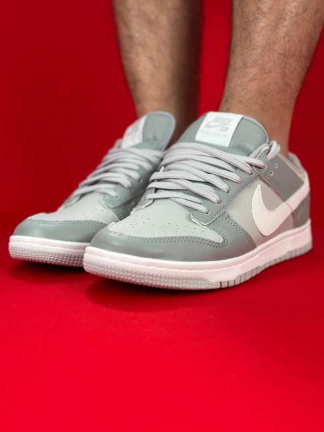 TENIS NIKE DUNK CINZA ESCURO /CINZA CLARO NACIONAL S