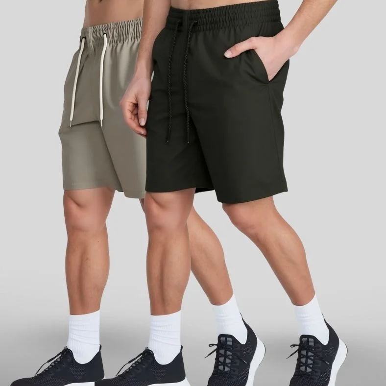 Kit 2 Short Academia Masculino