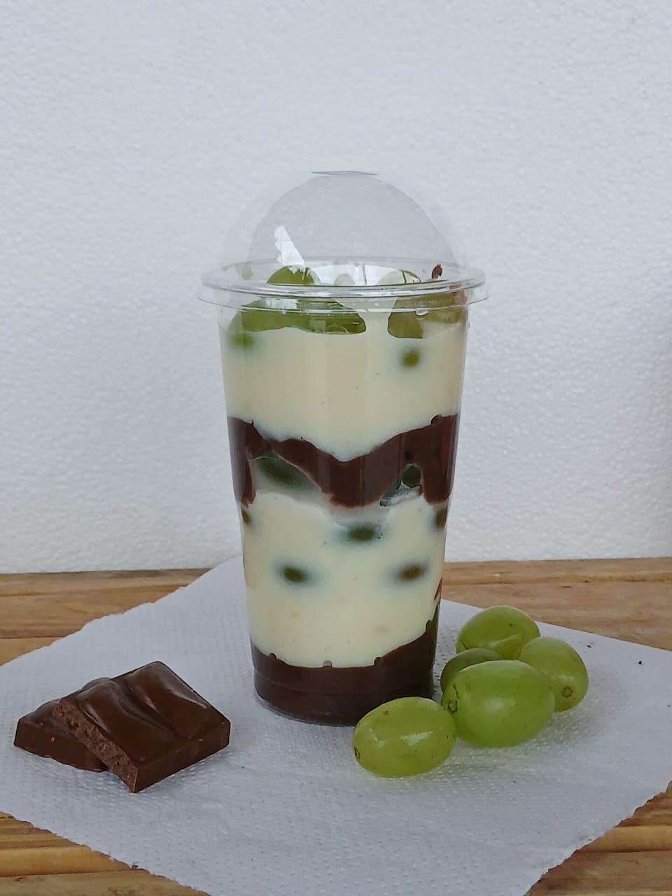 Copo da Felicidade Ninho com Uva e Chocolate 250ml