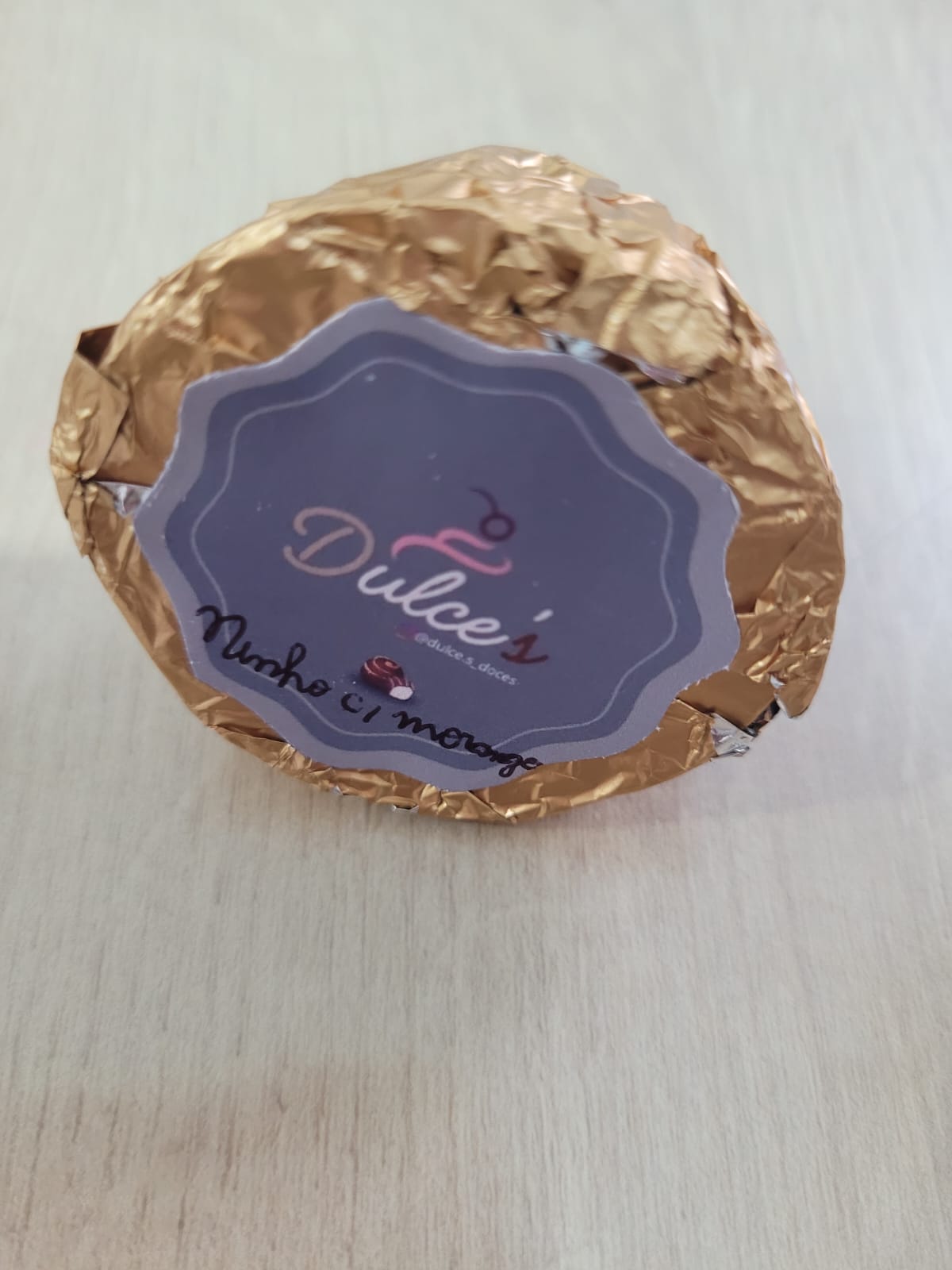 Trufa de Ninho com morango